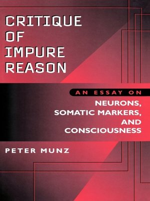 cover image of Critique of Impure Reason